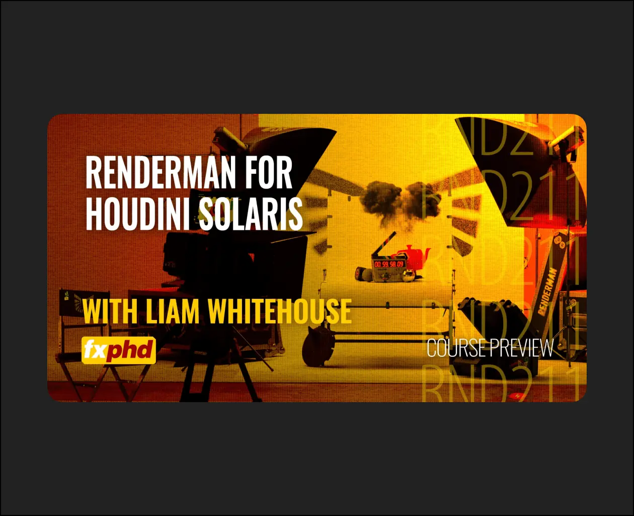 FXPHD - RND211 - RenderMan for Houdini Solaris