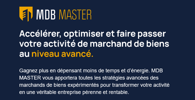 MBD MASTER - Yoni le Marchand de Bien